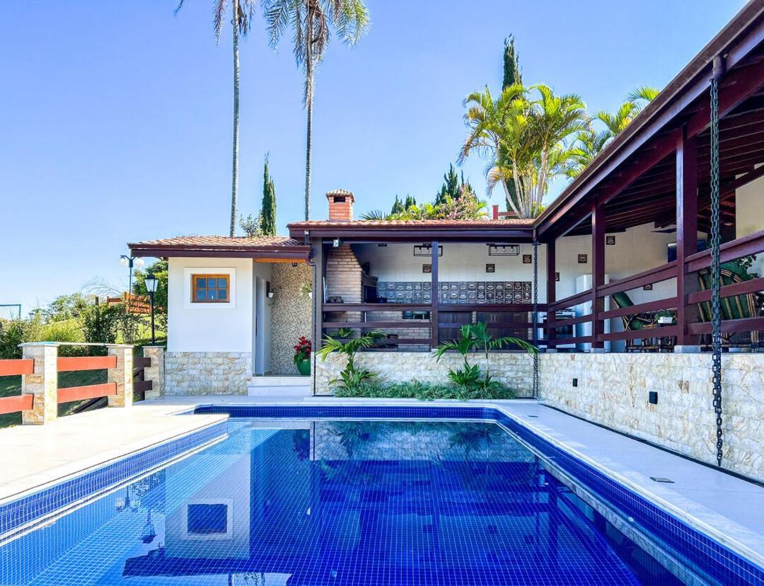 Вилла Casa De Campo C Churrasqueira E Wi-Fi Itatiba Sp Экстерьер фото